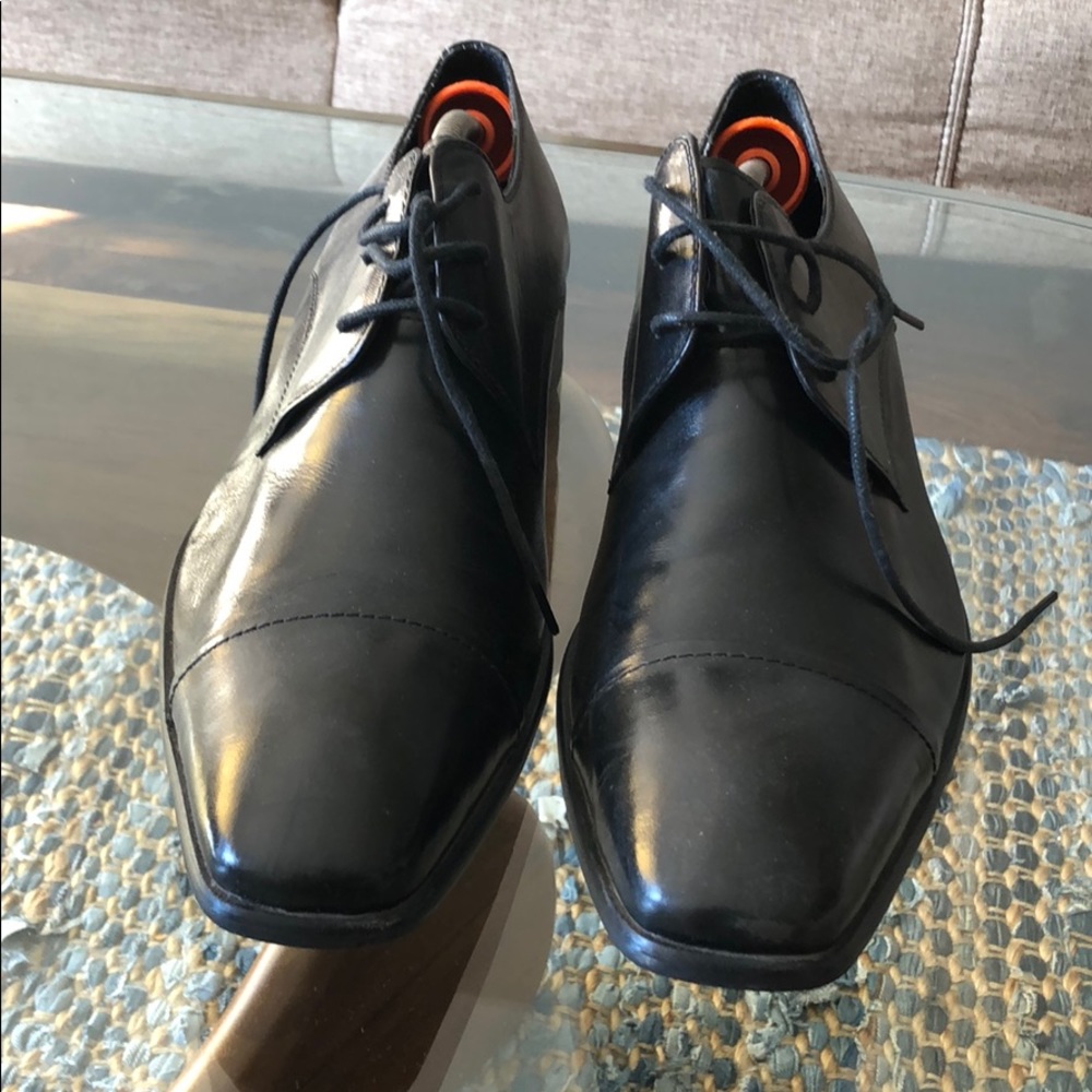 Kenneth Cole Men Black Dress Shoes